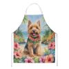 Norwich Terrier Luau Apron Cooking Kitchen Server Baking Crafts Gardening for Adult Women Men, Unisex, Large, Multicolor