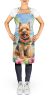 Norwich Terrier Luau Apron Cooking Kitchen Server Baking Crafts Gardening for Adult Women Men, Unisex, Large, Multicolor