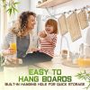 Bamboo Cutting Board Set of 3 (15x10, 12x9, 9x6) â€“ Extra-Thick, Deep Juice Groove Wood Cutting Boards â€“ Knife-Friendly for Kitchen Prep
